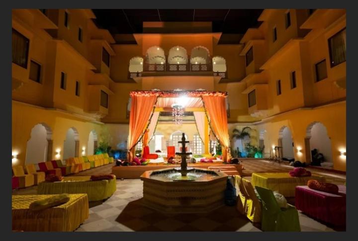 Hotel Raj Bagh Palace Jaipur Eksteriør billede